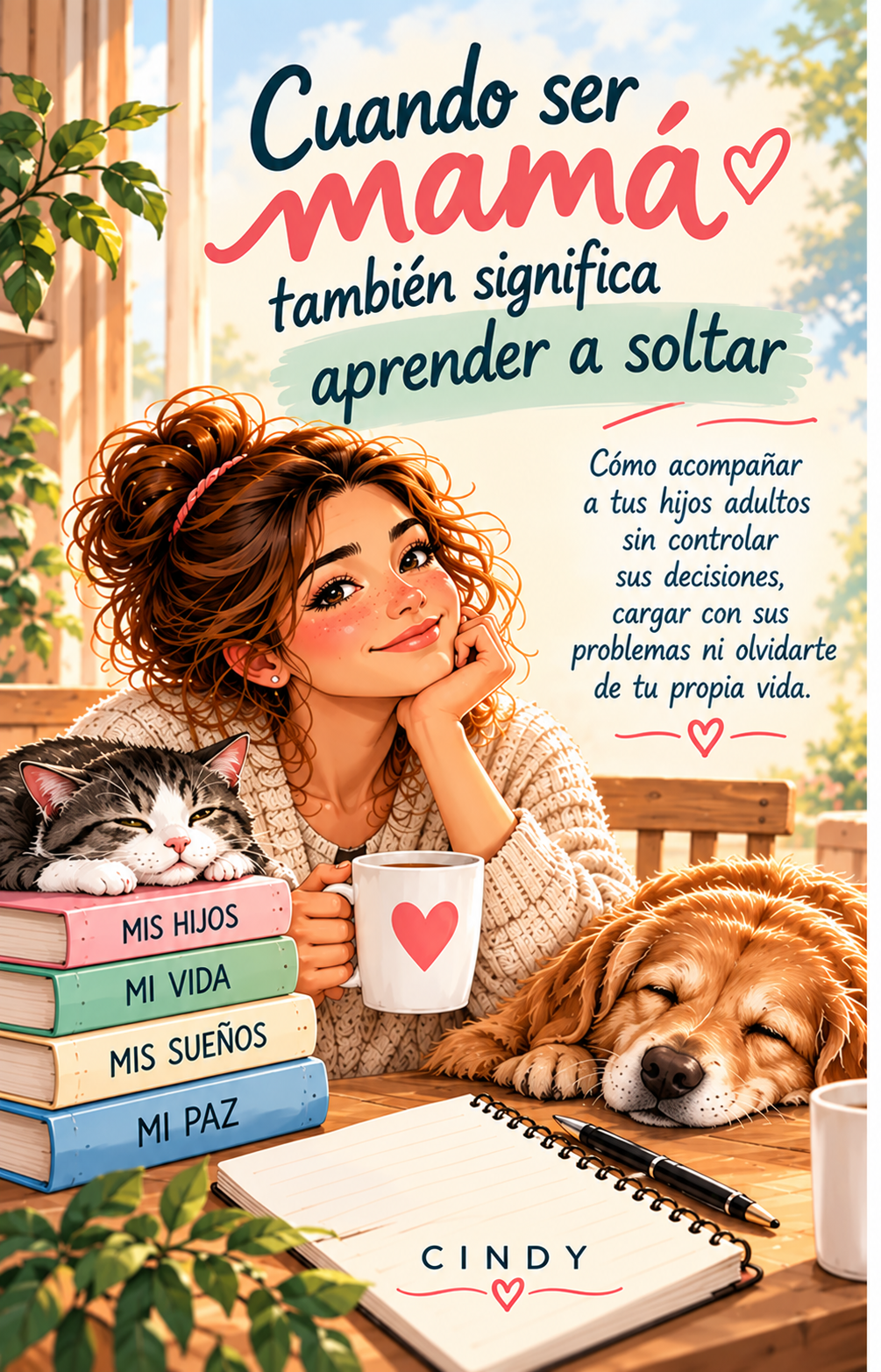 Portada de Cuando ser mamá también significa aprender a soltar